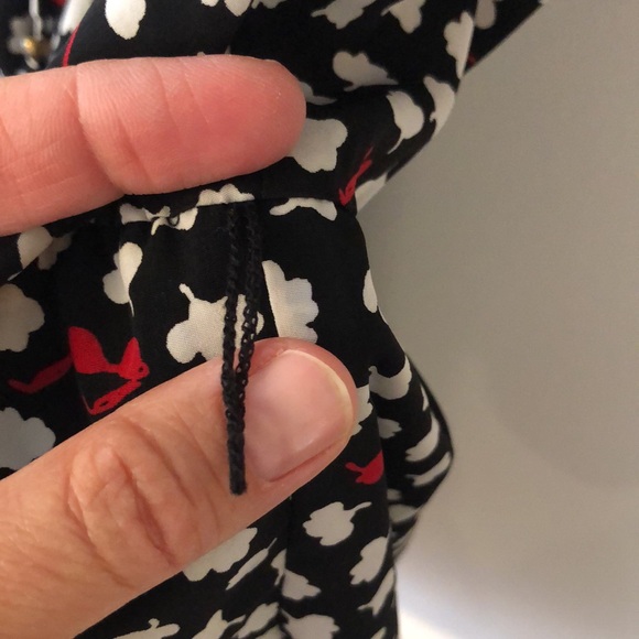 Anthropologie Maeve black patterned dress - Picture 7 of 12